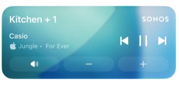 Controalele Sonos revin pe ecranul blocat al iPhone