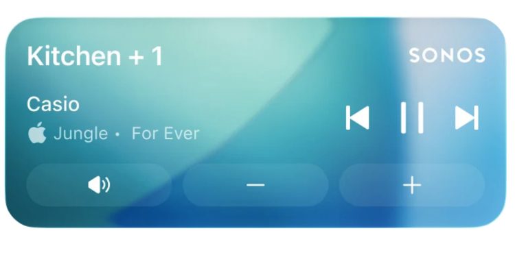 Controalele Sonos revin pe ecranul blocat al iPhone