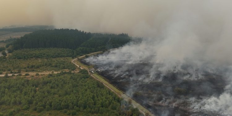 Incendiul din Belgia se apropie de Germania